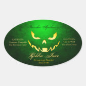  Goblin Juice Halloween Fles Stickers (Voorkant)