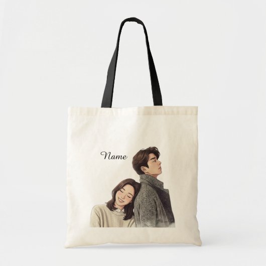 Goblin KDrama Romantische Tote Bag (Voorkant)