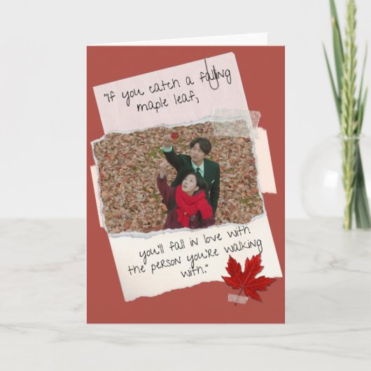 Goblin kdrama Valentijn Kaart (Voorkant)