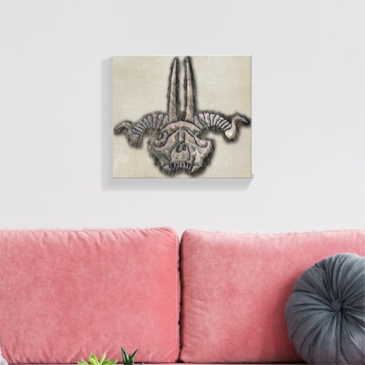 Goblin King Team Icon Canvas Afdruk (Insitu (Woonkamer))