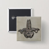 Goblin King Team Icon Vierkante Button 5,1 Cm (Voorkant /achterkant)