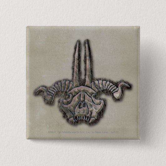 Goblin King Team Icon Vierkante Button 5,1 Cm (Voorkant)