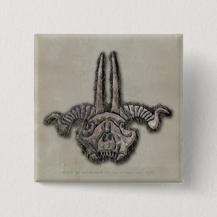 Goblin King Team Icon Vierkante Button 5,1 Cm