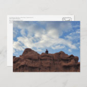 Goblin King Utah Hoodoo Briefkaart (Voorkant / Achterkant)