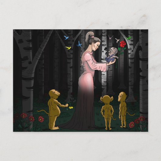 Goblin Liefde Valentijnsdag Feestdagenkaart (Voorkant)