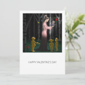 Goblin Liefde Valentijnsdag Kaart (Staand voorkant)