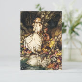 Goblin Market Invitations Kaart (Staand voorkant)