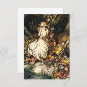 Goblin Market Invitations Kaart (Voorkant / Achterkant)