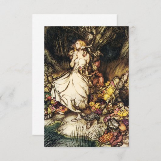 Goblin Market Invitations Kaart (Voorkant / Achterkant)