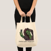 Goblin Meisje Mobiele Telefoon Selfie Canvas tas (Voorkant (product))