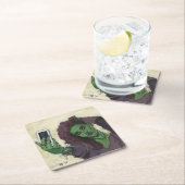 Goblin Meisje Mobiele Telefoon Selfie Papier Onder Kartonnen Onderzetters (Insitu)