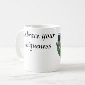 Goblin Meisje Telefoon Selfie Fantasy Art Koffie M Koffiemok (Voorkant links)