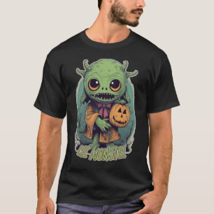 Goblin met Jack-o-Lantern  Style T-shirt