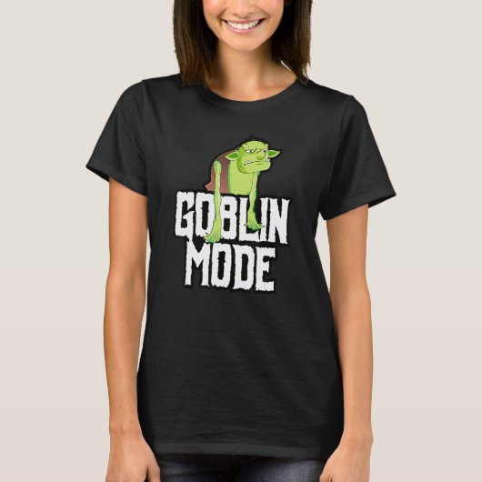 GOBLIN MODE_1 T-SHIRT (Voorkant)