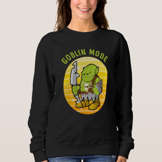Goblin Mode Cottagecore 1 Trui (Voorkant)
