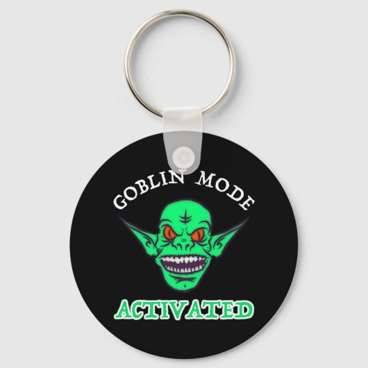 Goblin Mode geactiveerd Sleutelhanger (Voorkant)