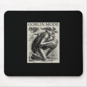 Goblin Mode Goblincore Fairycore Medieval Grunge Muismat (Voorkant)
