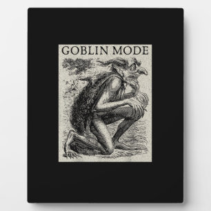 Goblin Mode Goblincore Fairycore Middeleeuwse Grun Fotoplaat