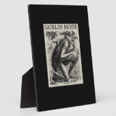 Goblin Mode Goblincore Fairycore Middeleeuwse Grun Fotoplaat (Zijkant)