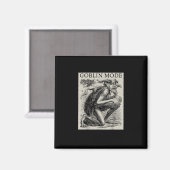 Goblin Mode Goblincore Fairycore Middeleeuwse Grun Magneet (Voorkant / Achterkant)