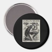 Goblin Mode Goblincore Fairycore Middeleeuwse Grun Magneet (Voorkant / Achterkant)