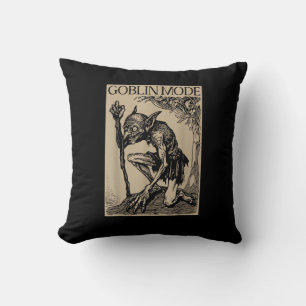 Goblin Mode Goblincore Vintage Esthetiek Grappig Kussen