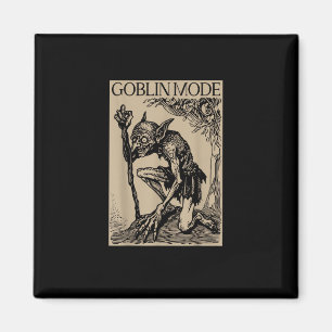 Goblin Mode Goblincore Vintage Esthetiek Grappig Magneet