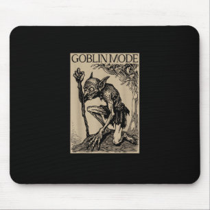 Goblin Mode Goblincore Vintage Esthetiek Grappig Muismat