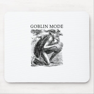 Goblin Mode Goblincore Vintage Esthetiek Grappig U Muismat