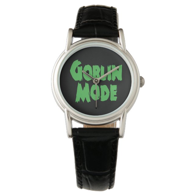 GOBLIN MODE HORLOGE (Voorkant)