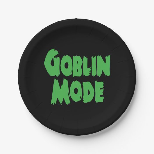 GOBLIN MODE PAPIEREN BORDJE (Voorkant)