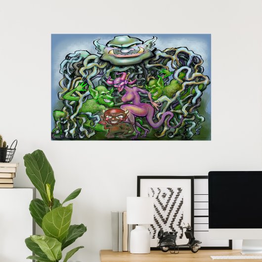 Goblin Mode Poster (Thuiskantoor)