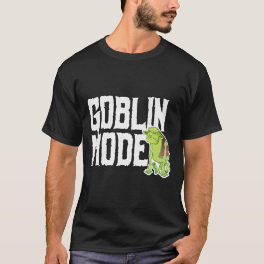 GOBLIN MODE Premium T-shirt (Voorkant)
