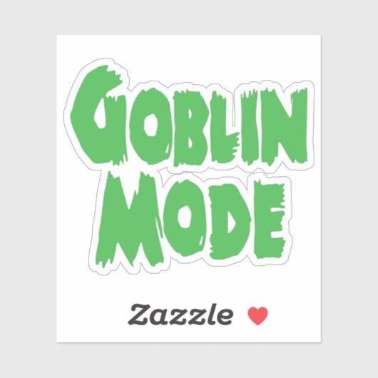 GOBLIN MODE STICKER (Vel)