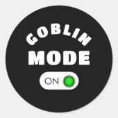 Goblin Mode Stickers (Voorkant)