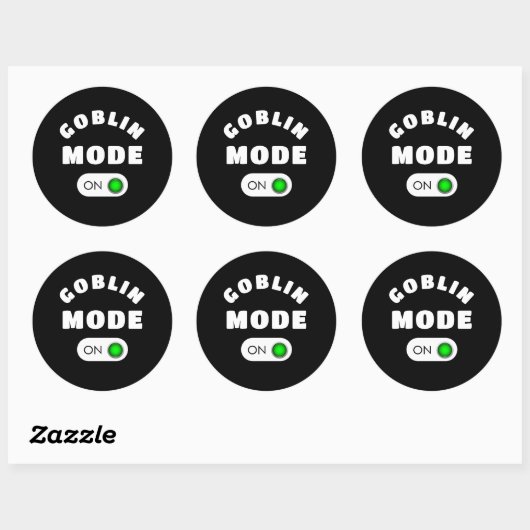 Goblin Mode Stickers (Vel)