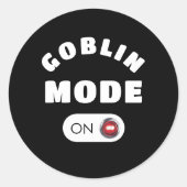 Goblin Mode Stickers (Voorkant)
