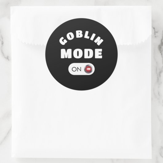 Goblin Mode Stickers (Tas)