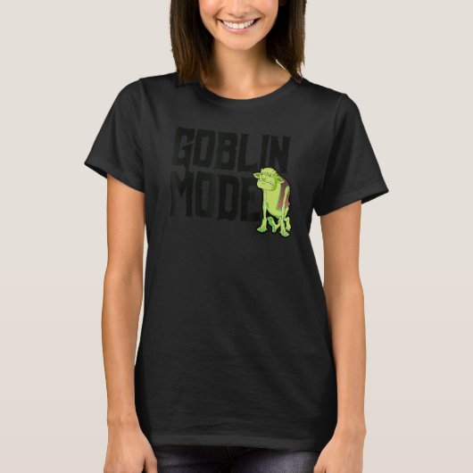 GOBLIN MODE T-SHIRT (Voorkant)