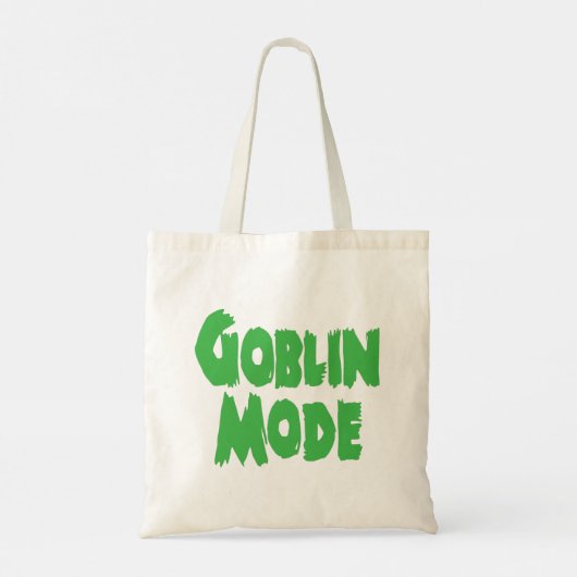 GOBLIN MODE TOTE BAG (Achterkant)