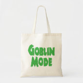 GOBLIN MODE TOTE BAG (Voorkant)