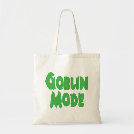 GOBLIN MODE TOTE BAG (Voorkant)