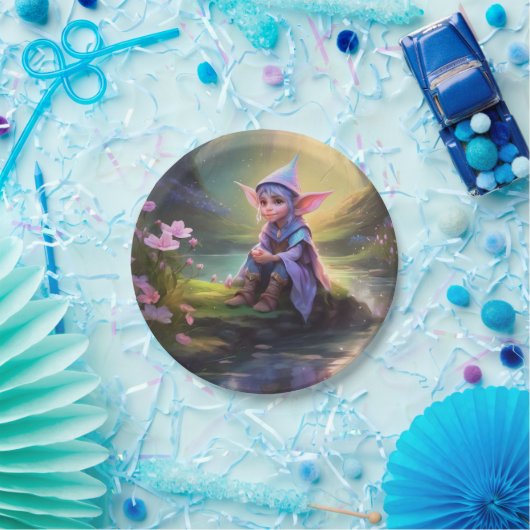 Goblin Papieren Bordje (Feest)