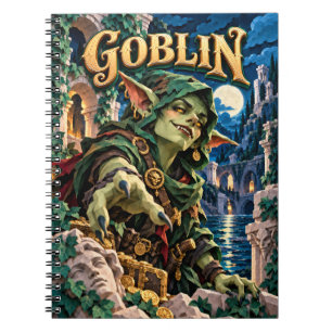 Goblin, Papieren Knip Monster Notitieboek