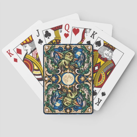 Goblin, Papierknip Monster Pokerkaarten (Achterkant)
