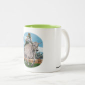 Goblin Rider Ox Racing Fantasy Art Coffee Mok (Voorkant rechts)