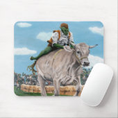 Goblin Rider Ox Racing Fantasy Art Mousepad Muismat (Met muis)