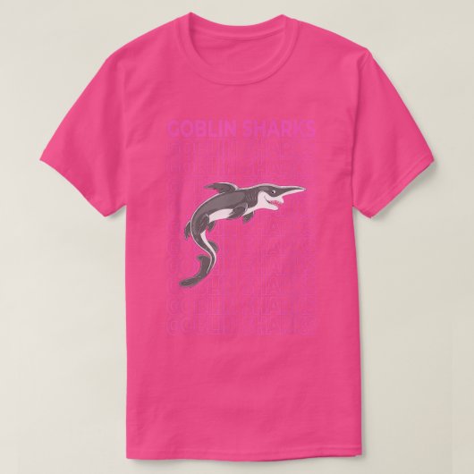 Goblin Sharks Pastel Aesthetics T-shirt (Design voorkant)