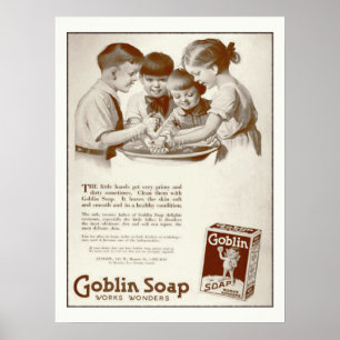 Goblin Soap  Magazine en Retro Poster