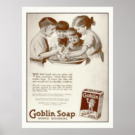 Goblin Soap  Magazine en Retro Poster (Voorkant)
